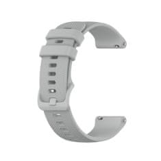 BStrap Silicone Land řemínek na Garmin Vivoactive 4s, gray