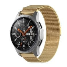 BStrap Milanese řemínek na Garmin Vivoactive 4s, gold