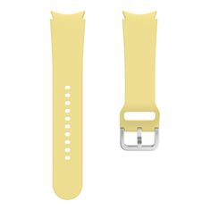 BStrap Silicone řemínek na Samsung Galaxy Watch 4 / 5 / 5 Pro / 6, yellow