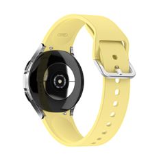 BStrap Silicone řemínek na Samsung Galaxy Watch 4 / 5 / 5 Pro / 6, yellow