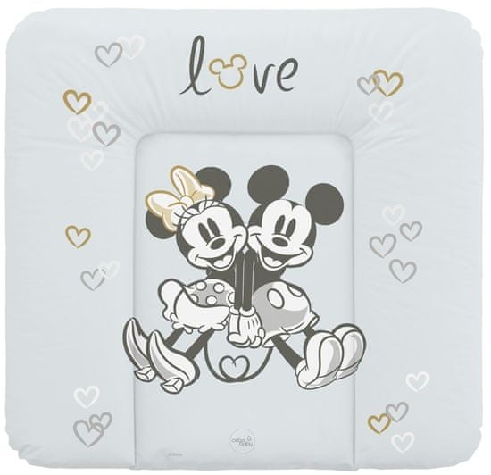 Ceba Baby Podložka přebalovací měkká na komodu 75x72 Disney Minnie & Mickey