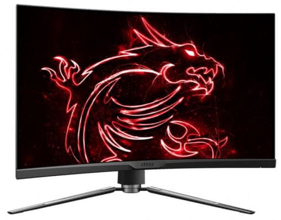 Herní monitor MSI MAG ARTYMIS 324CP úhlopříčka 31,5 palců Full HD VA obrazovka 165 Hz obnovovací frekvence moderní technologie funkce AMD FreeSync Premium Rapid Boost noční režim