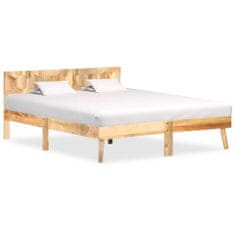 Greatstore Rám postele masivní mangovníkové dřevo 180 x 200 cm