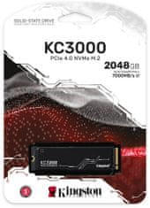 Kingston SSD KC3000, M.2 - 2TB (SKC3000D/2048G)