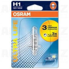 Osram Autožárovka 12V H1 55W - Osram Ultra Life 3x delší životnost 1ks