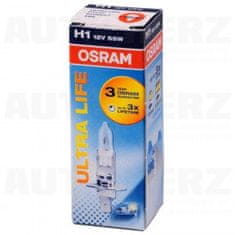 Osram Autožárovka 12V H1 55W - Osram Ultra Life 3x delší životnost 1ks