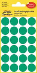 Avery Zweckform Kulaté značkovací etikety 3006 | Ø 18 mm, 96 ks, zelená