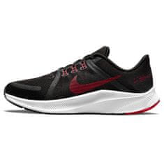 Nike  Quest 4, Quest 4 | DA1105-001 | BLACK/UNIVERSITY RED-WHITE-DK SMOKE GREY |EU 42 | UK 7,5 | US 8,5