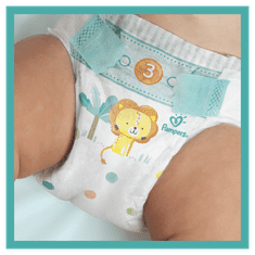 Pampers Pleny Active Baby 3 Midi (6-10 kg) Měsíční balení - 208 ks