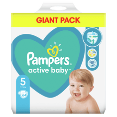 Pampers Pleny Active Baby 5 Junior (11-16 kg) Giant Pack 64 ks