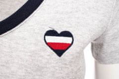 Tommy Hilfiger dámské tričko šedé Velikost: XS