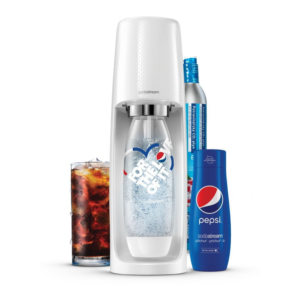 SodaStream Spirit White Pepsi MegaPack