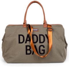 Childhome Přebalovací taška Daddy Bag Big Canvas Khaki