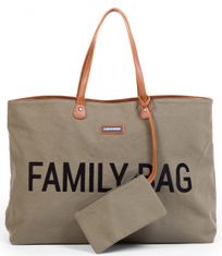 Childhome Cestovní taška Family Bag Canvas Khaki
