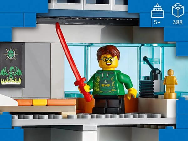 LEGO City moderní dům