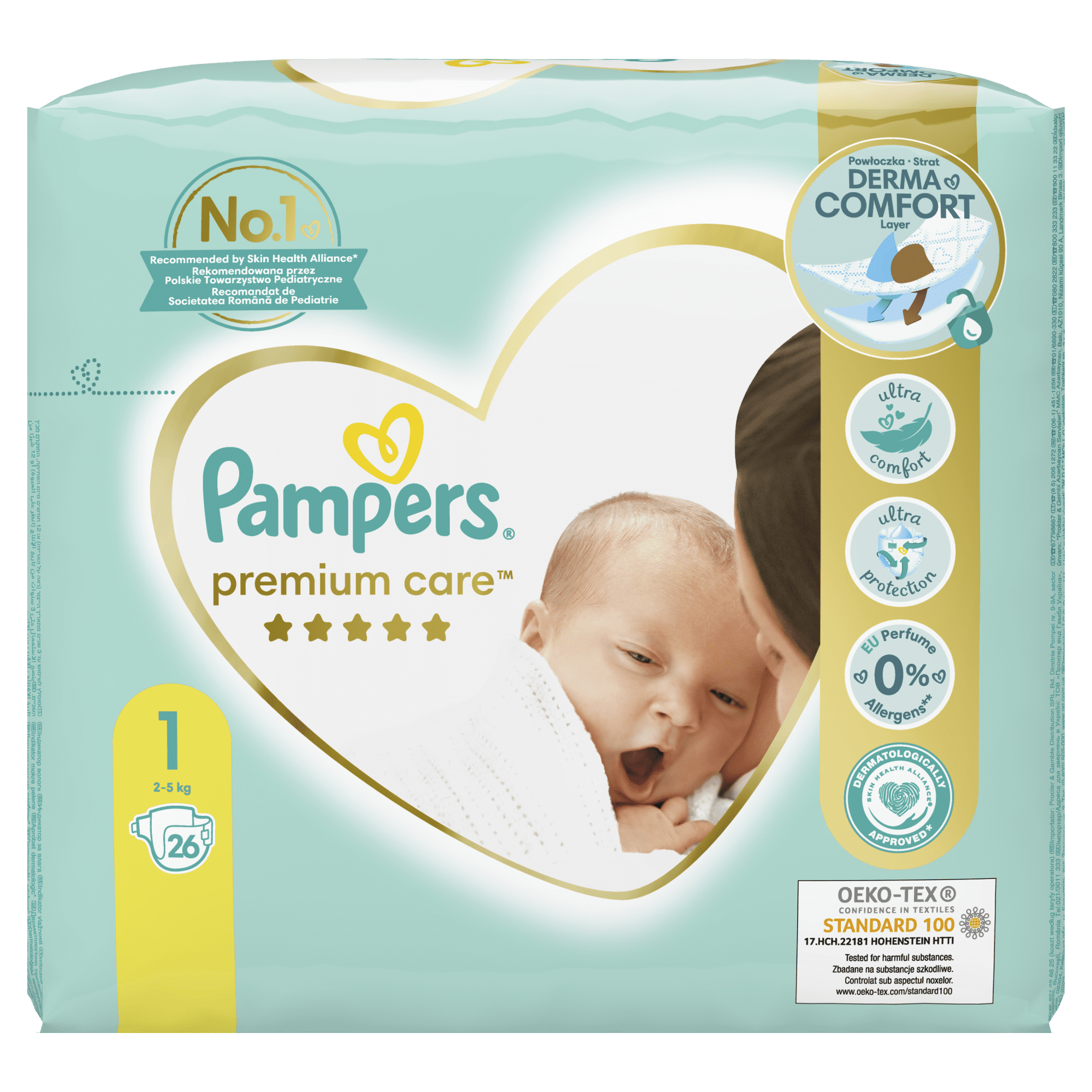 Mall pampers sales premium care