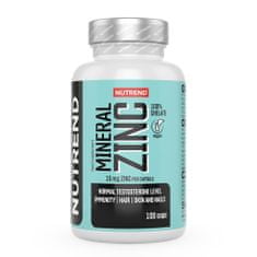 Nutrend Mineral Zinc 100% CHELATE 100 kapslí 