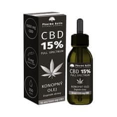 Pharma Activ Konopný olej CBD 15% 1500 mg 10 ml