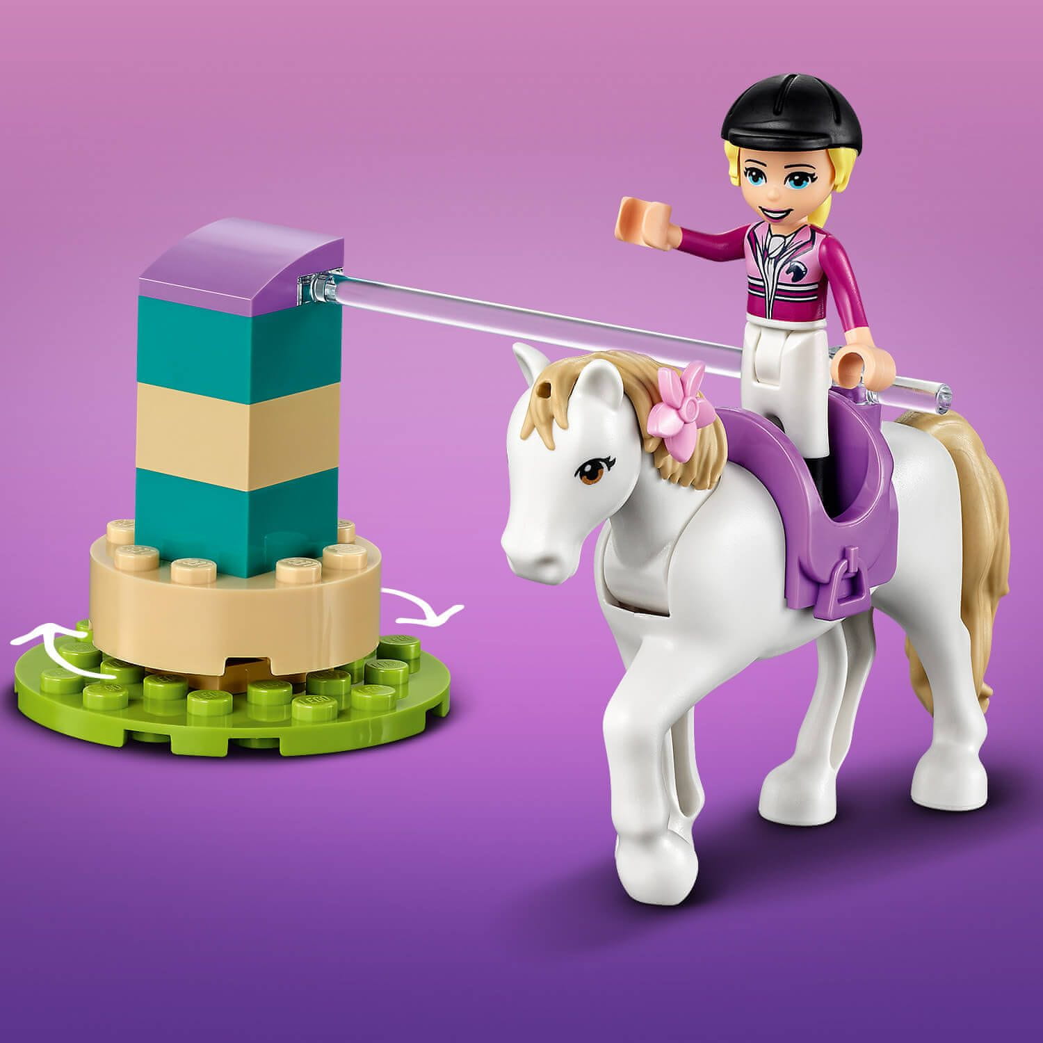 LEGO Friends auto a koník