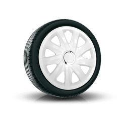 NRM Poklice pro ŠKODA 16", DRIFT BÍLÉ LAKOVANÉ 4ks