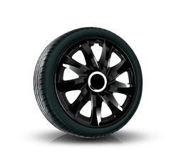 NRM Poklice pro SUZUKI 13", DRIFT ČERNÉ LAKOVANÉ 4ks