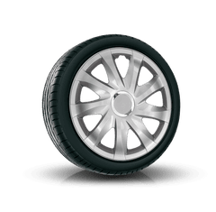 NRM Poklice pro ŠKODA 15", DRIFT ŠEDÉ LAKOVANÉ 4ks