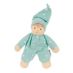 Sterntaler hračka chrastící panenka malá 23 cm zelená hvězdičky 3001972