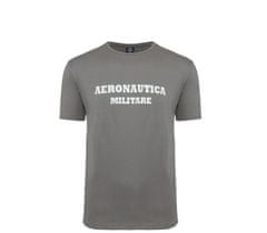 Aeronautica Militare Tričko ROUND-NECK PRINT 3-Pack X1401 Grey