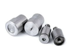Kraftika 1sada 2 (12mm) nikl piston na kovové druky 10; 12; 15mm