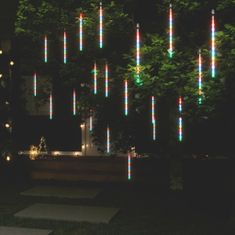 Vidaxl Padající světla 20 ks 30 cm barevná 480 LED diod dovnitř i ven