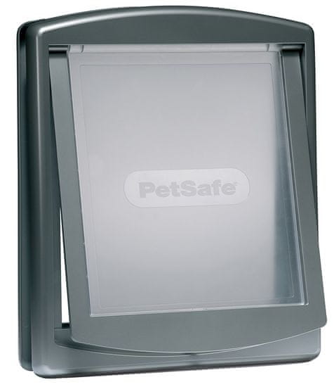 PetSafe  Dvířka Staywell 777 Originál, stříbrná, velikost L, 456 x 386 mm