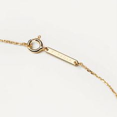 PDPAOLA Pozlacený kytičkový náhrdelník pro matku i dceru LES FILLES Gold CO01-237-U