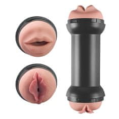 Lovetoy LoveToy Training Master Double Stroker (Pussy + Mouth)