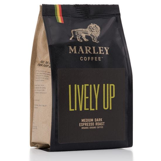 Marley Coffee Lively Up! 1kg zrnková (Recyklovatelný obal)