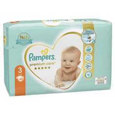 Pampers Premium Care Plenky, Velikost 3, 40 ks, 6kg-10kg