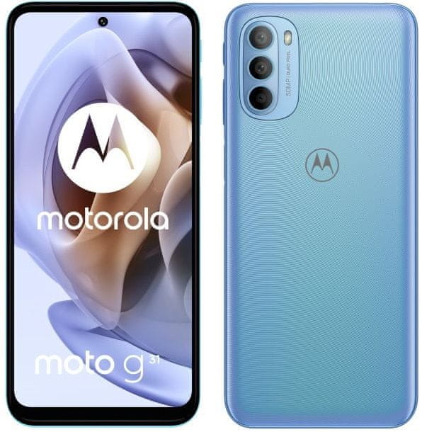 Motorola Moto G31, 4GB/64GB, Blue - zánovní