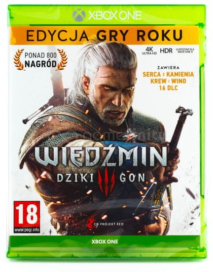 CD PROJEKT Zaklínač 3: Divoký Hon - Edice Hra Roku Xbox One