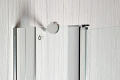 Arttec Jednokřídlé sprchové dveře do niky MOON C 13 čiré sklo 111 - 116 x 195 cm