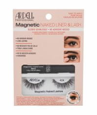 Ardell 1ks magnetic naked lashes 424, black, umělé řasy