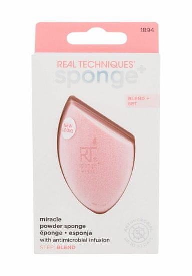 Real Techniques 1ks miracle powder sponge, aplikátor