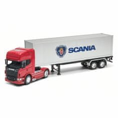 Welly Tahač s přívěsem scania v8 r730 1:32