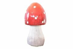 Kraftika 1 ks keramické fly agaric 19. 5 x 9 kč. 5 cm, houba