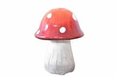 Kraftika 1 ks keramický fly agaric 14,5x11 cm, houba