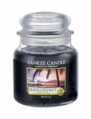 Yankee Candle 411g black coconut, vonná svíčka