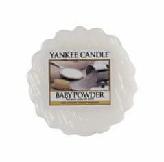 Yankee Candle 22g baby powder, vonný vosk