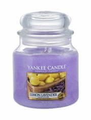 Yankee Candle 411g lemon lavender, vonná svíčka