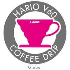 Hario Dripper V60-02 plastový červený