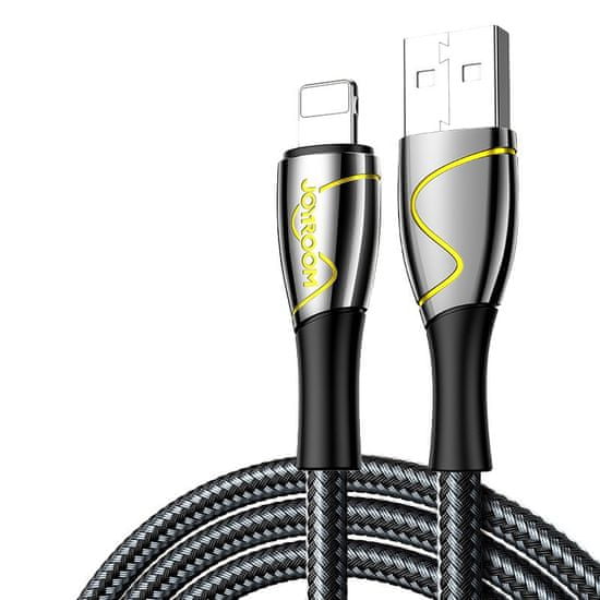 Joyroom Fast Charging kabel USB / Lightning 2.4A 2m, černý