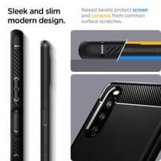 Spigen Rugged Armor silikonový kryt na Sony Xperia 10 III, černý