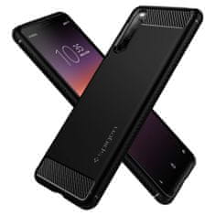 Spigen Rugged Armor silikonový kryt na Sony Xperia 10 II, černý